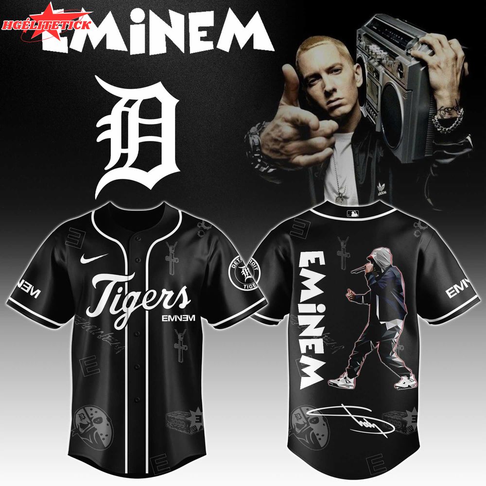 Detroit Tigers x Eminem Stans Limited Edition Jersey 2025 Detroit Tigers x Eminem Stans Limited Edition Jersey 2025
