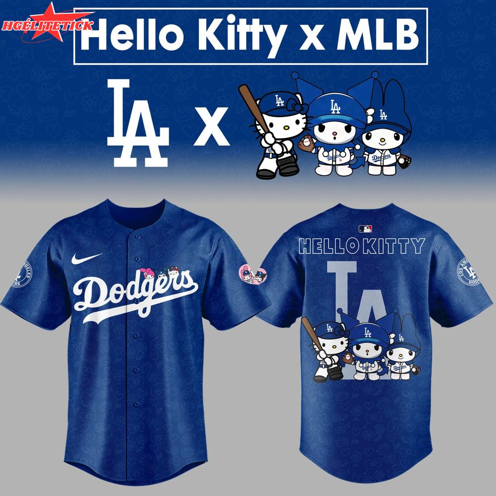 Hello Kitty Night LA Dodgers 2025 Limited Edition Jersey Hello Kitty Night LA Dodgers 2025 Limited Edition Jersey