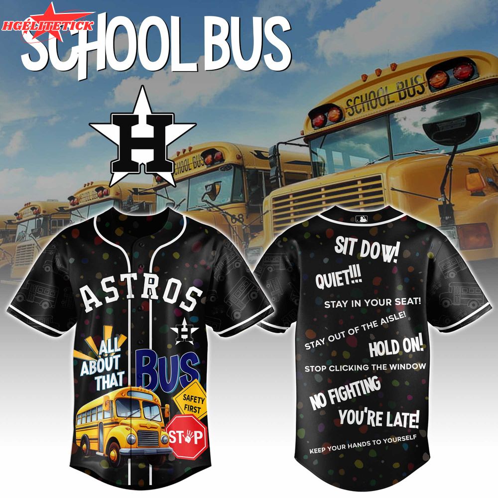 Houston Astros x Back to School 2025 Jersey Editions Limited Black Houston Astros x Back to School 2025 Jersey Editions Limited Black