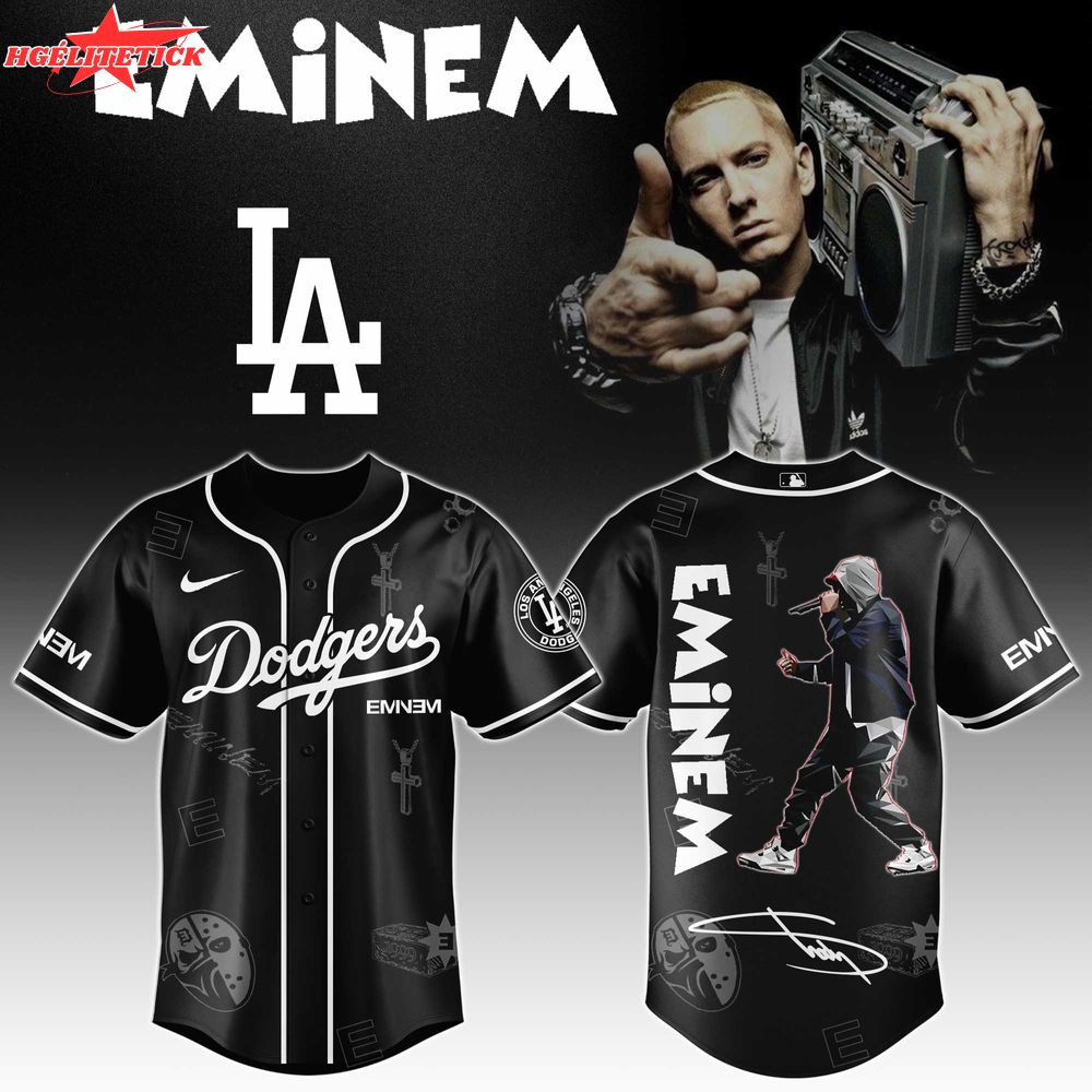 LA Dodgers x Eminem Stans Limited Edition Jersey 2025 LA Dodgers x Eminem Stans Limited Edition Jersey 2025