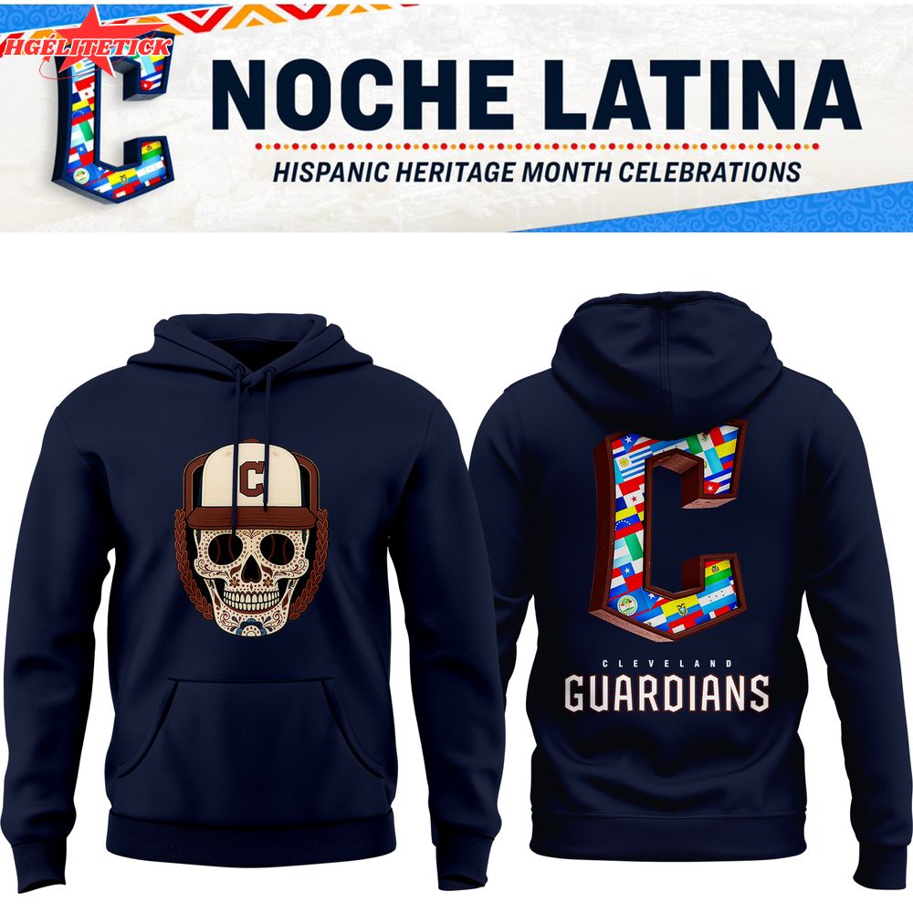 Limited Edition - Cleveland Guardians Noche Latina Hoodie Limited Edition - Cleveland Guardians Noche Latina Hoodie