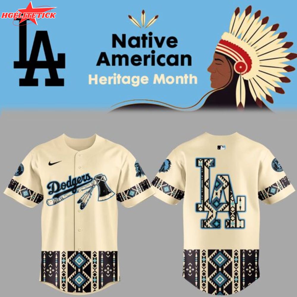 Limited Edition Dodgers x Native American Heritage Month 2025 Jersey Limited Edition Dodgers x Native American Heritage Month 2025 Jersey