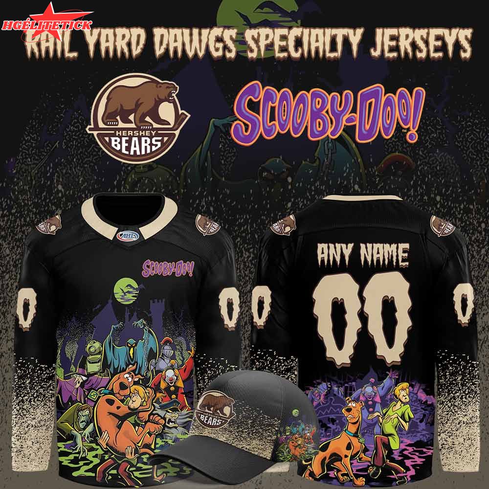 Limited Edition Hershey Bears x ScooBy-Doo Night 2025 Limited Edition Hershey Bears x ScooBy-Doo Night 2025