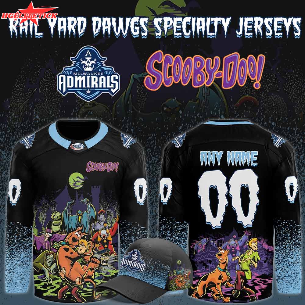 Limited Edition Milwaukee Admirals x ScooBy-Doo Night 2025 Limited Edition Milwaukee Admirals x ScooBy-Doo Night 2025