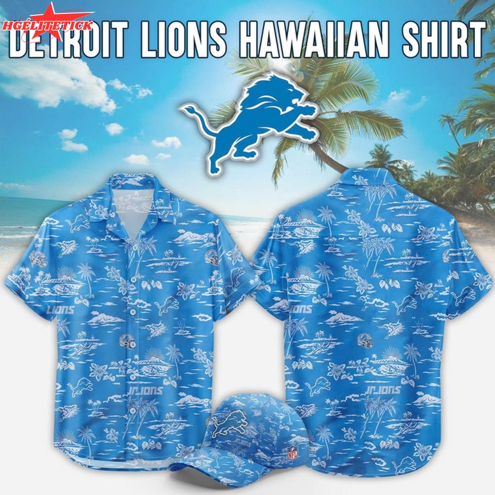 Limited Editions Detroit Lions Hawaiian Shirt 2025 Limited Editions Detroit Lions Hawaiian Shirt 2025