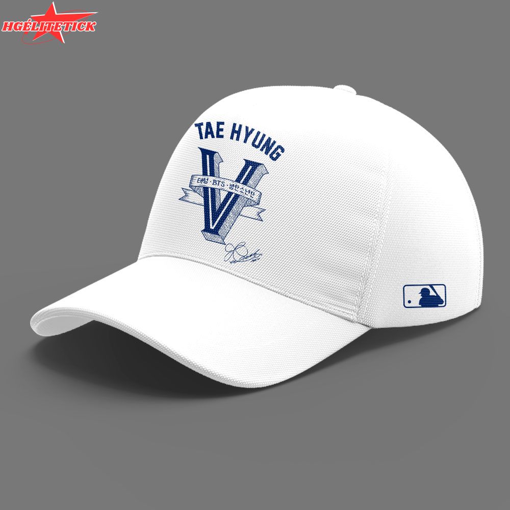 Los Angeles Dodgers x Tae-Hyung White Jersey Los Angeles Dodgers x Tae-Hyung White Jersey