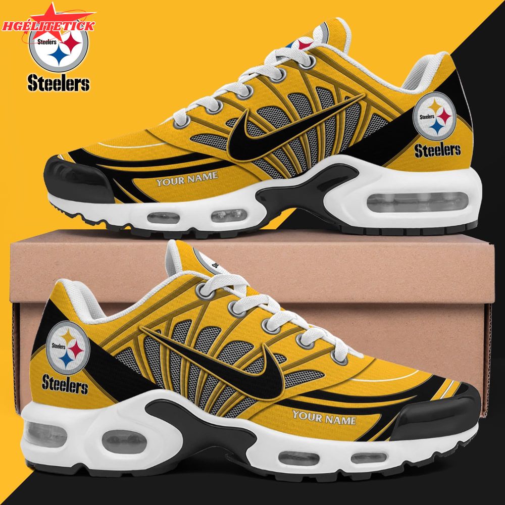 Pittsburgh Steelers Air Max Plus Sport Custom Sneakers Pittsburgh Steelers Air Max Plus Sport Custom Sneakers