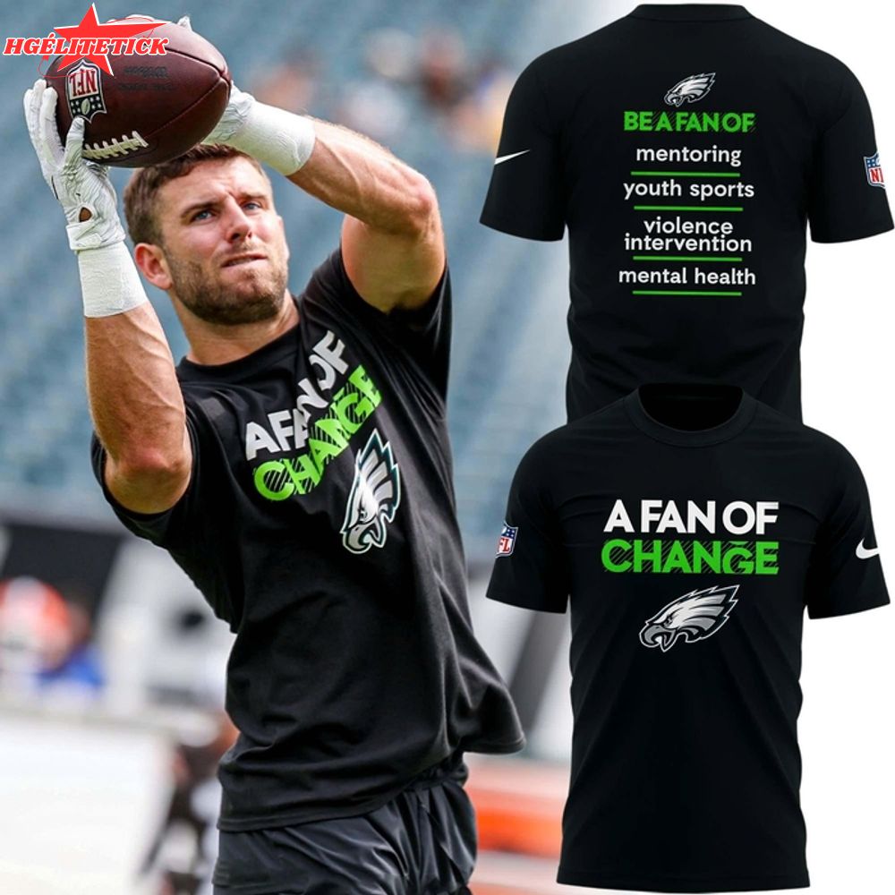 Special Edition A Fan Of Change T-shirt Special Edition A Fan Of Change T-shirt