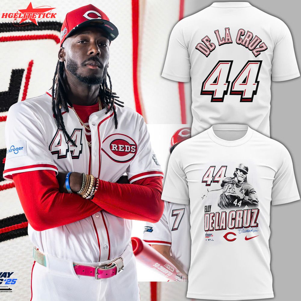 Special Edition Elly De La Cruz 2025 MLB Speedway Classic T-shirt Special Edition Elly De La Cruz 2025 MLB Speedway Classic T-shirt
