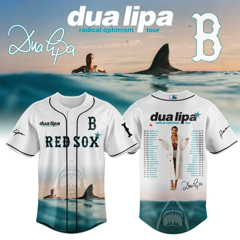 Boston Red Sox – Dua Lipa Radical Optimism Tour 2025 Jersey Boston Red Sox – Dua Lipa Radical Optimism Tour 2025 Jersey