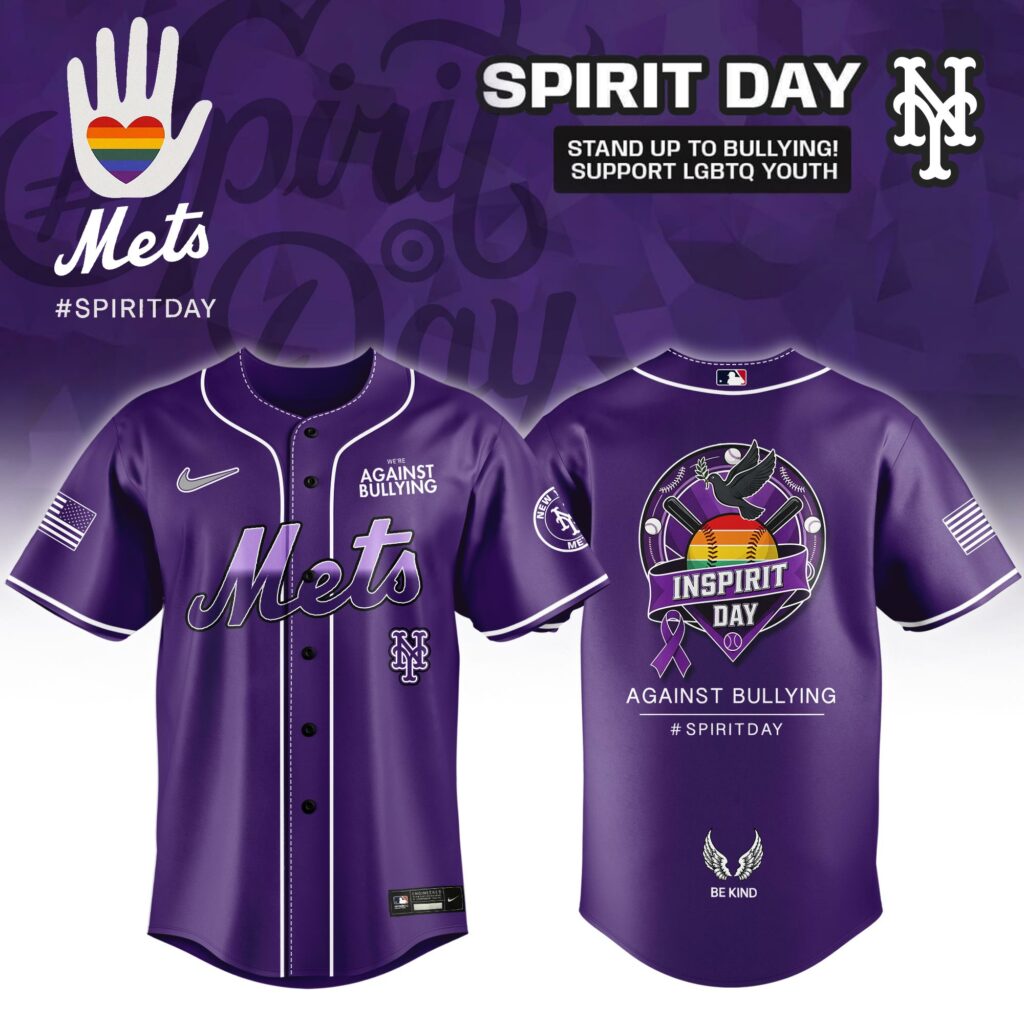 NY Mets – Spirit Day Limited Edition Jersey NY Mets – Spirit Day Limited Edition Jersey
