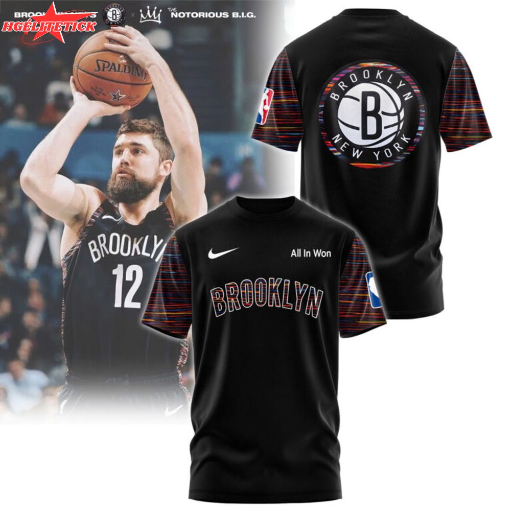 BROOKLYN NETS City Edition Unveiled Combo Tshirt BROOKLYN NETS City Edition Unveiled Combo Tshirt