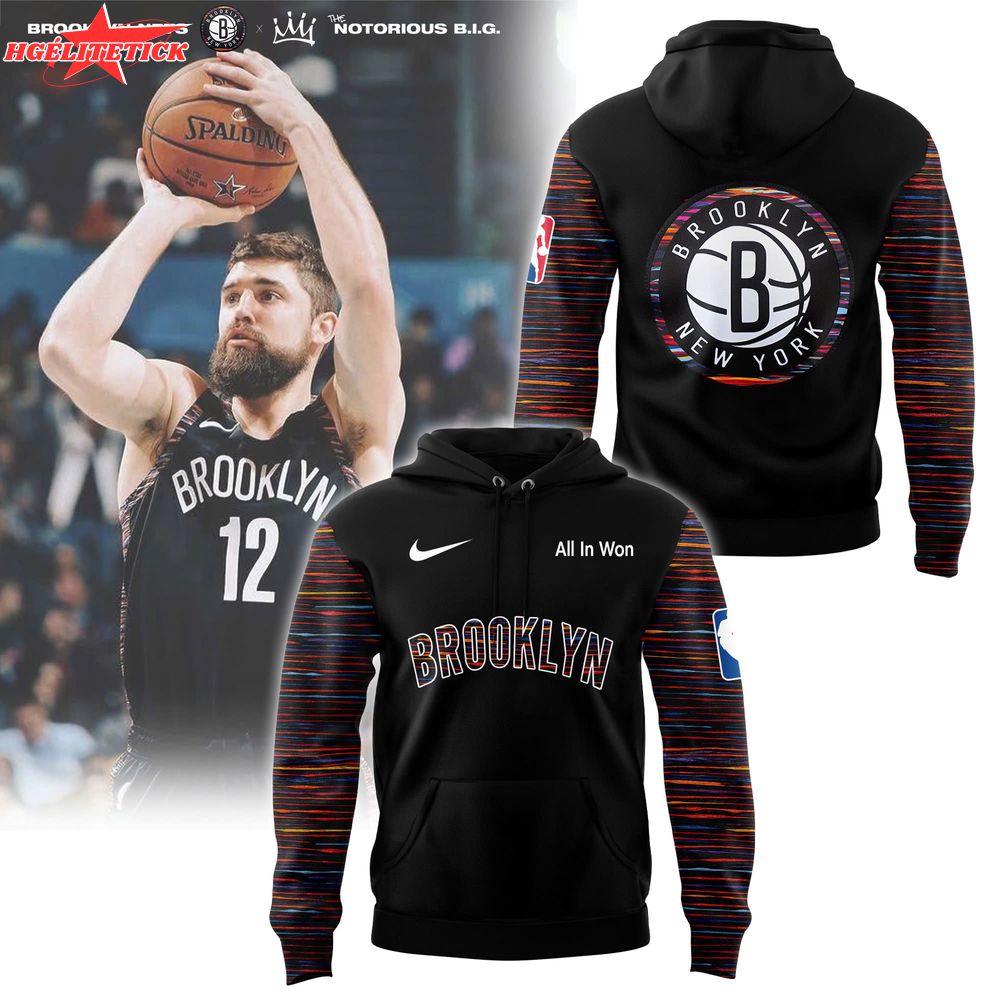 BROOKLYN NETS City Edition Unveiled Hoodie BROOKLYN NETS City Edition Unveiled Hoodie