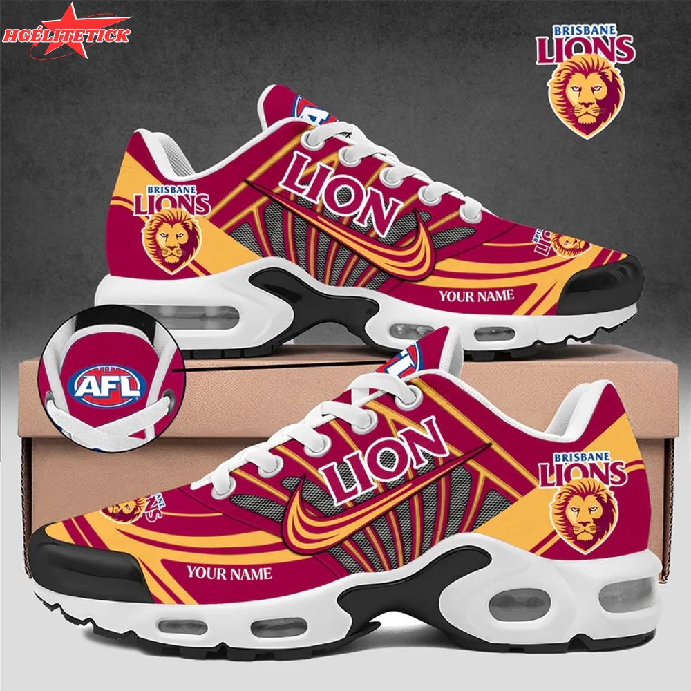 Brisbane Lions – AFL 2025 Champions Air Cushion Sports Shoes Brisbane Lions – AFL 2025 Champions Air Cushion Sports Shoes