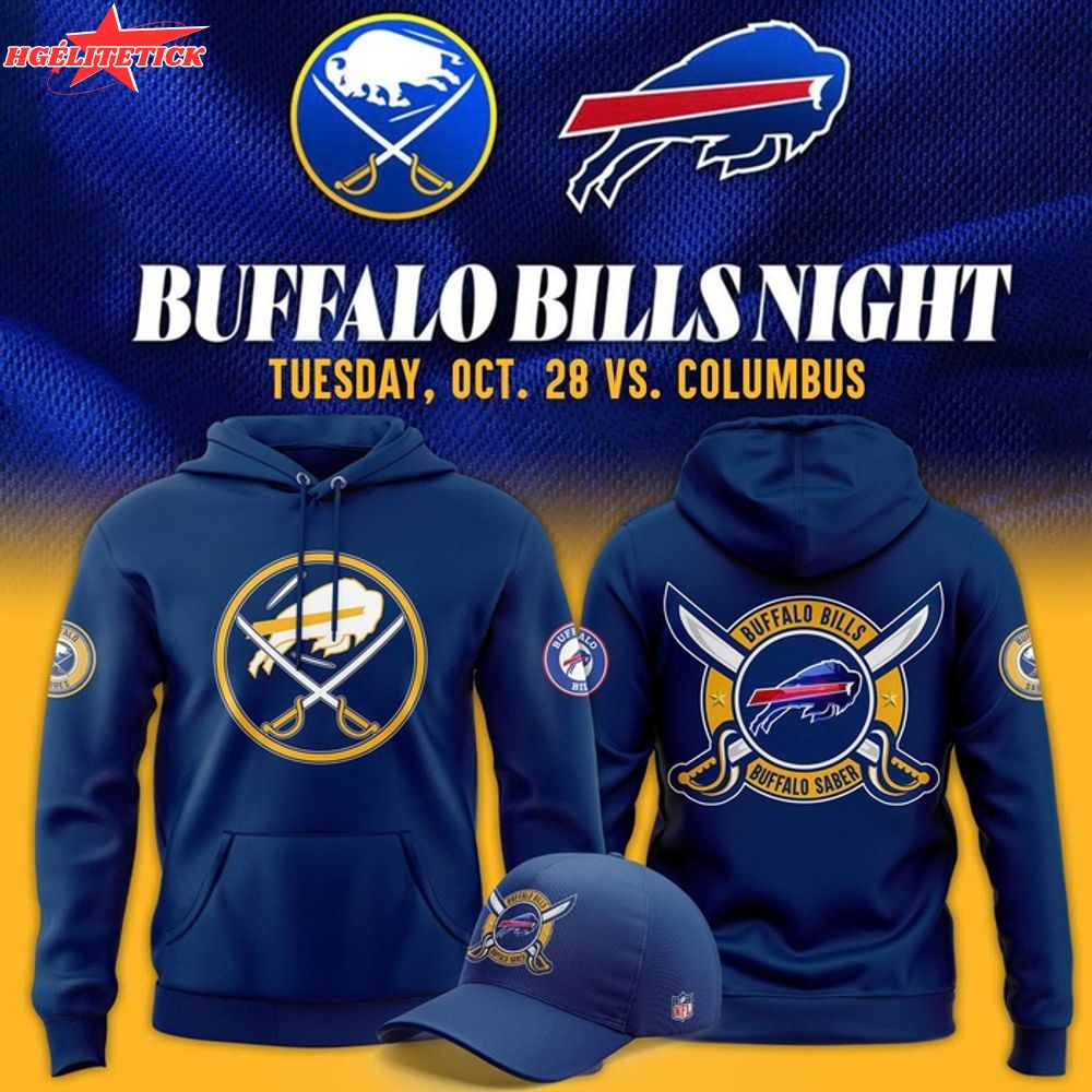 Buffalo Sabres x Buffalo Bills Night 2025 Hoodie Buffalo Sabres x Buffalo Bills Night 2025 Hoodie