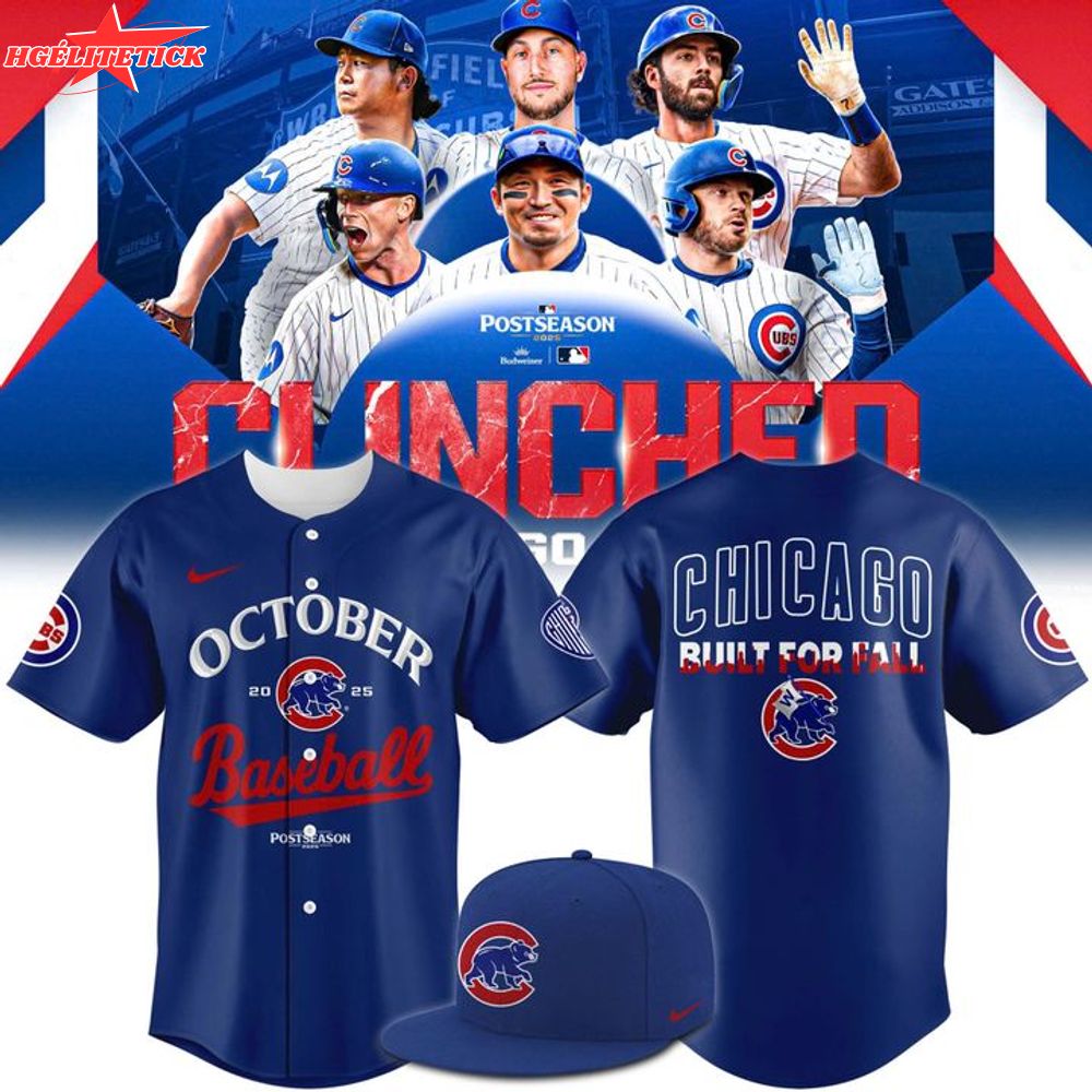 Chicago Cubs 2025 MLB Postseason Locker Room Jerseys Chicago Cubs 2025 MLB Postseason Locker Room Jerseys