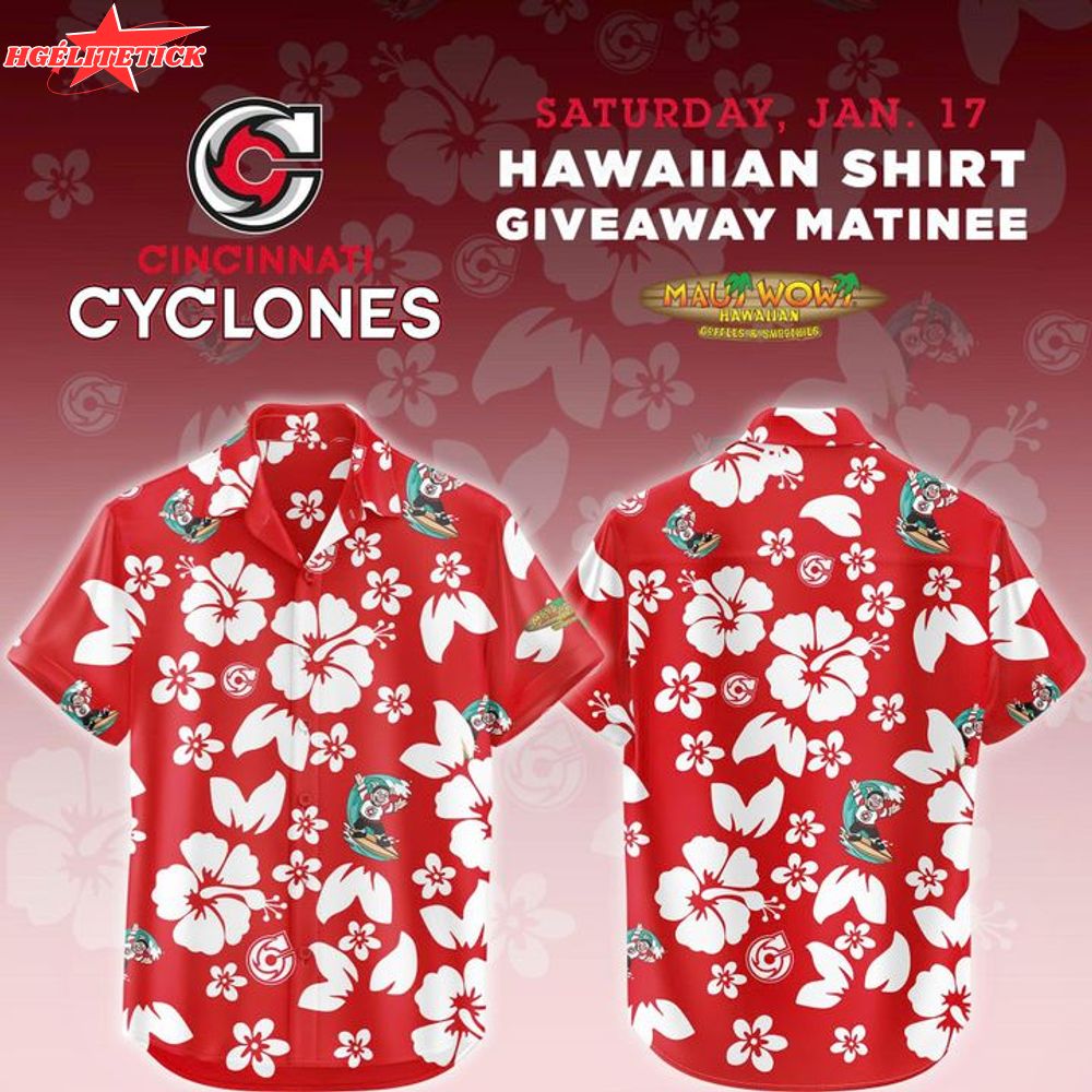 Cincinnati Cyclones Hawaiian Shirt 2025 Cincinnati Cyclones Hawaiian Shirt 2025