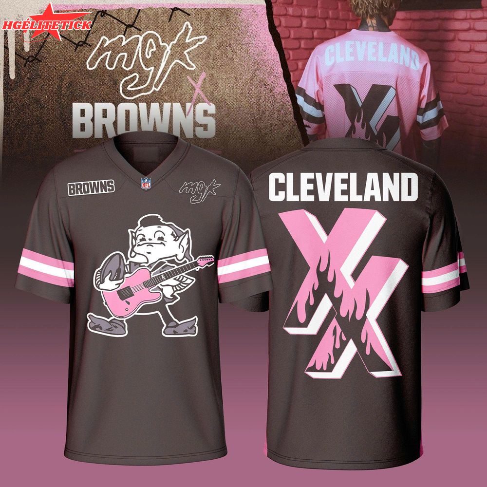 Cleveland Browns x MGK Limited Editions Jersey Cleveland Browns x MGK Limited Editions Jersey
