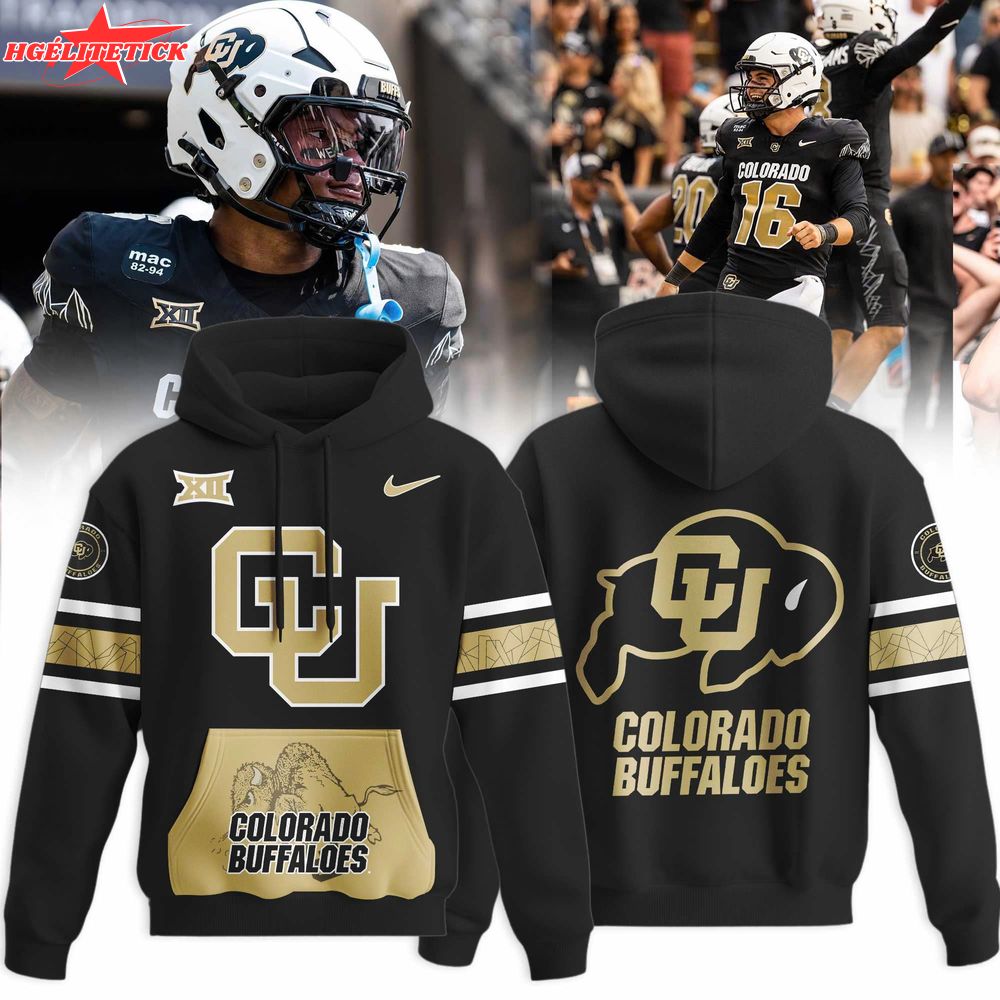 Colorado Buffaloes 2025 Uniform Special Edition Hoodie Colorado Buffaloes 2025 Uniform Special Edition Hoodie