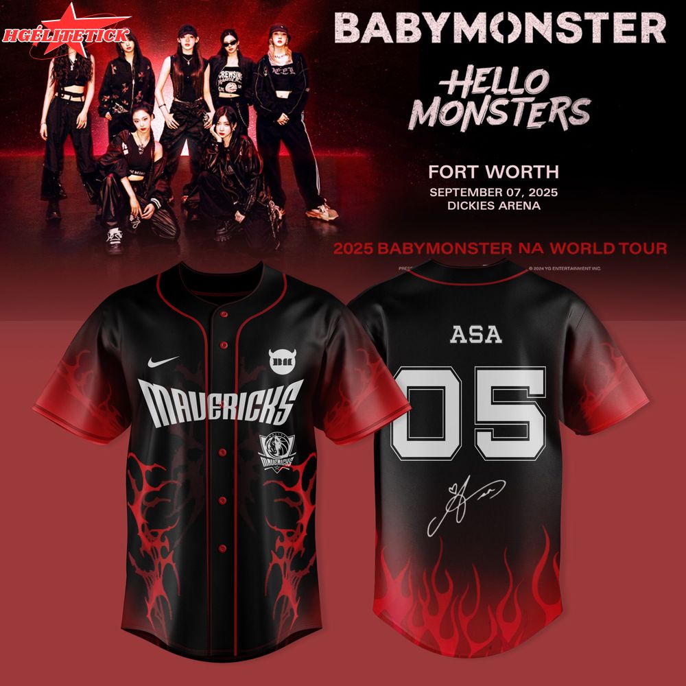 Dallas Mavericks X BABYMONSTER: Asa Limited Merch Dallas Mavericks X BABYMONSTER: Asa Limited Merch