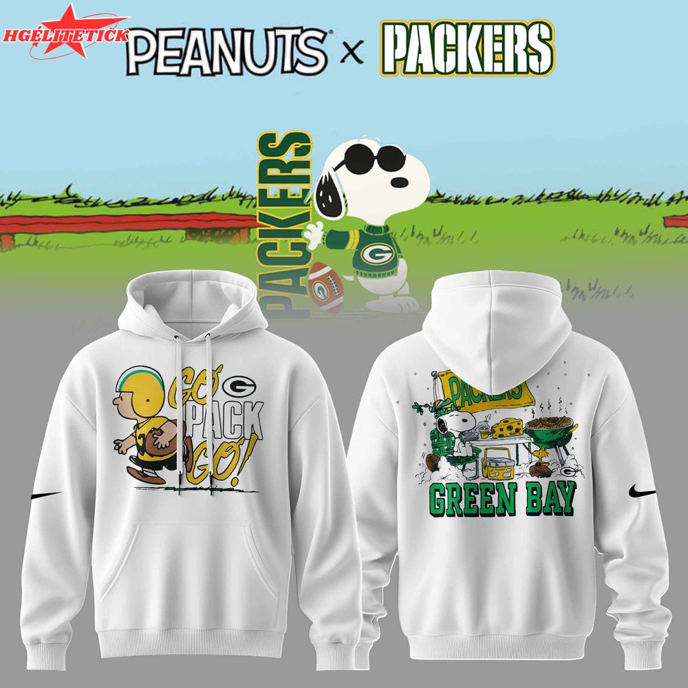 Green Bay Packers x Snoopy 2025 new season collection Hoodie Green Bay Packers x Snoopy 2025 new season collection Hoodie