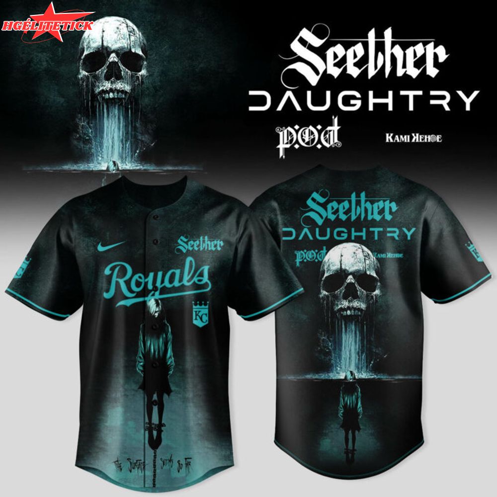 Kansas City Royals x Seether & Daughtry – Fall 2025 US Tour Jersey Kansas City Royals x Seether & Daughtry – Fall 2025 US Tour Jersey
