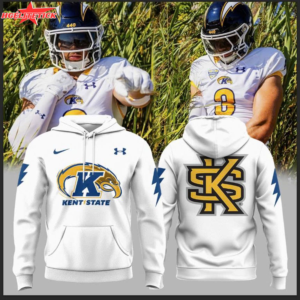 Kent State Golden Flashes White Uniform 2025 Hoodie Kent State Golden Flashes White Uniform 2025 Hoodie