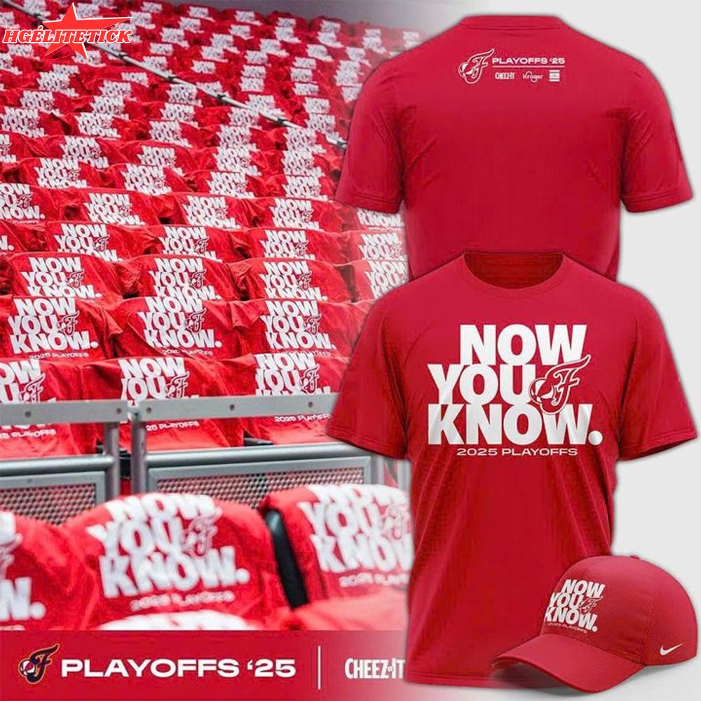 Limited Edition 2025 Indiana Fever '' Now You Know '' T-Shirt Limited Edition 2025 Indiana Fever '' Now You Know '' T-Shirt