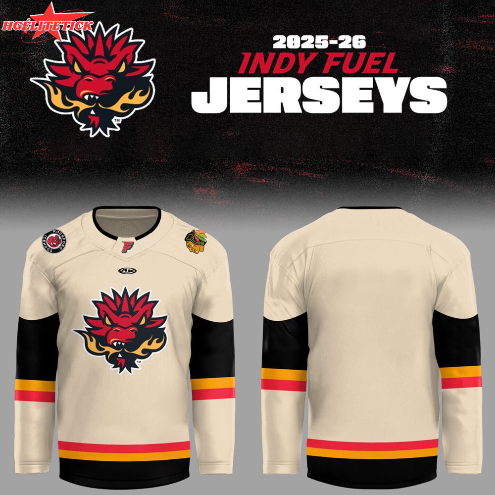 Limited Edition 2025-26 Indy Fuel White Jersey Limited Edition 2025-26 Indy Fuel White Jersey