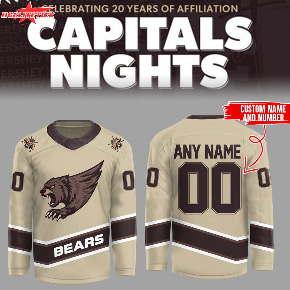 Limited Edition Celebrating 20 Years Of Affiliation Capitals Night 2025 Jersey Limited Edition Celebrating 20 Years Of Affiliation Capitals Night 2025 Jersey