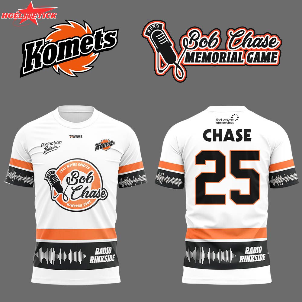 Limited Edition Komets x Chase Tshirt Limited Edition Komets x Chase Tshirt