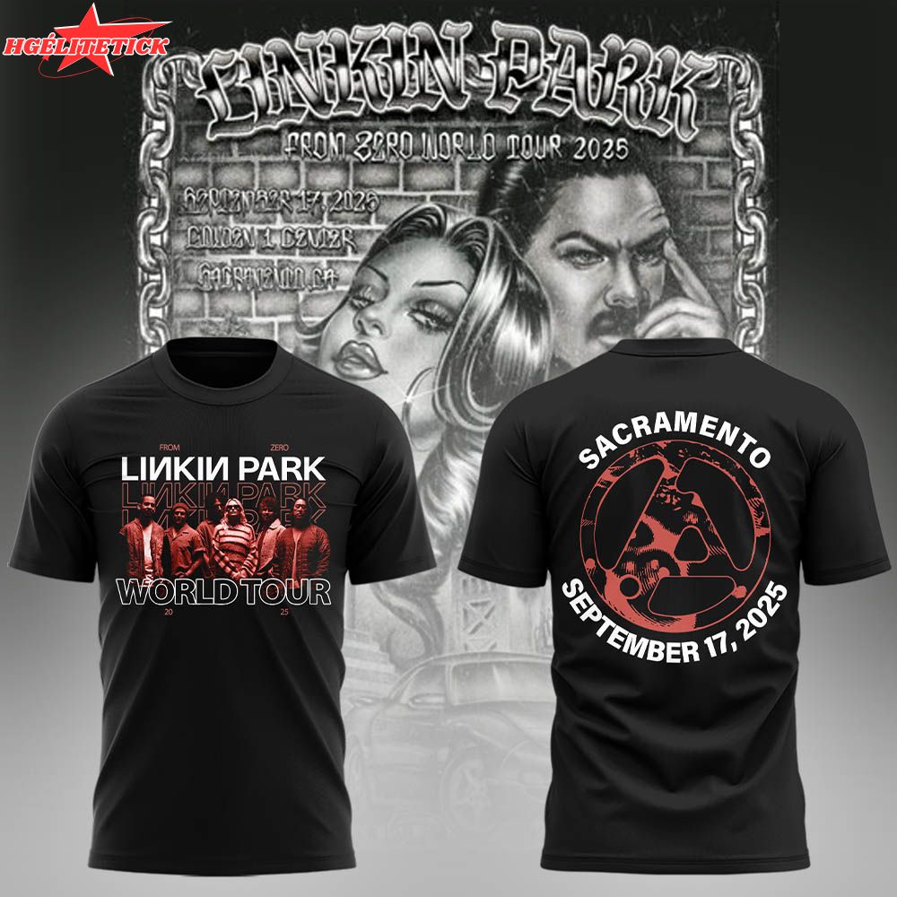 Limited Edition Linkin Tour 2025 Tshirt Limited Edition Linkin Tour 2025 Tshirt