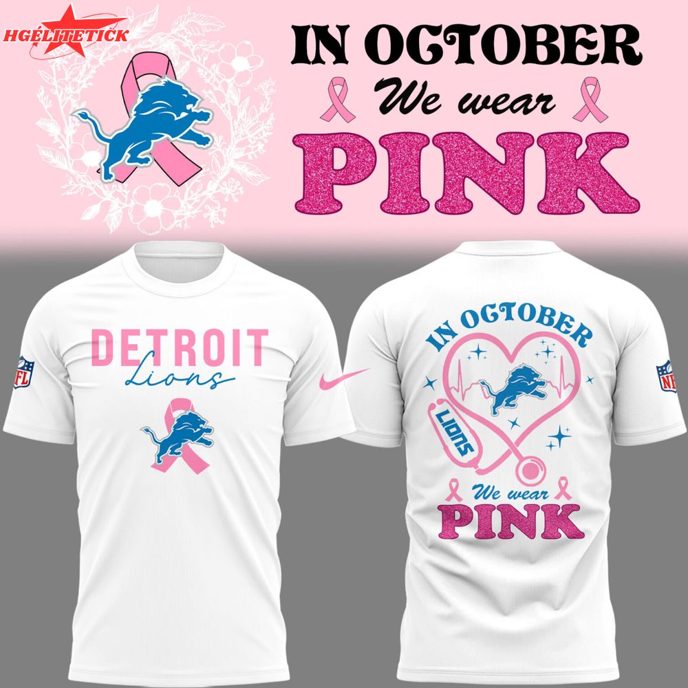 Limited Edition Lions Football Nurse Appreciation Month TShirt Limited Edition Lions Football Nurse Appreciation Month TShirt