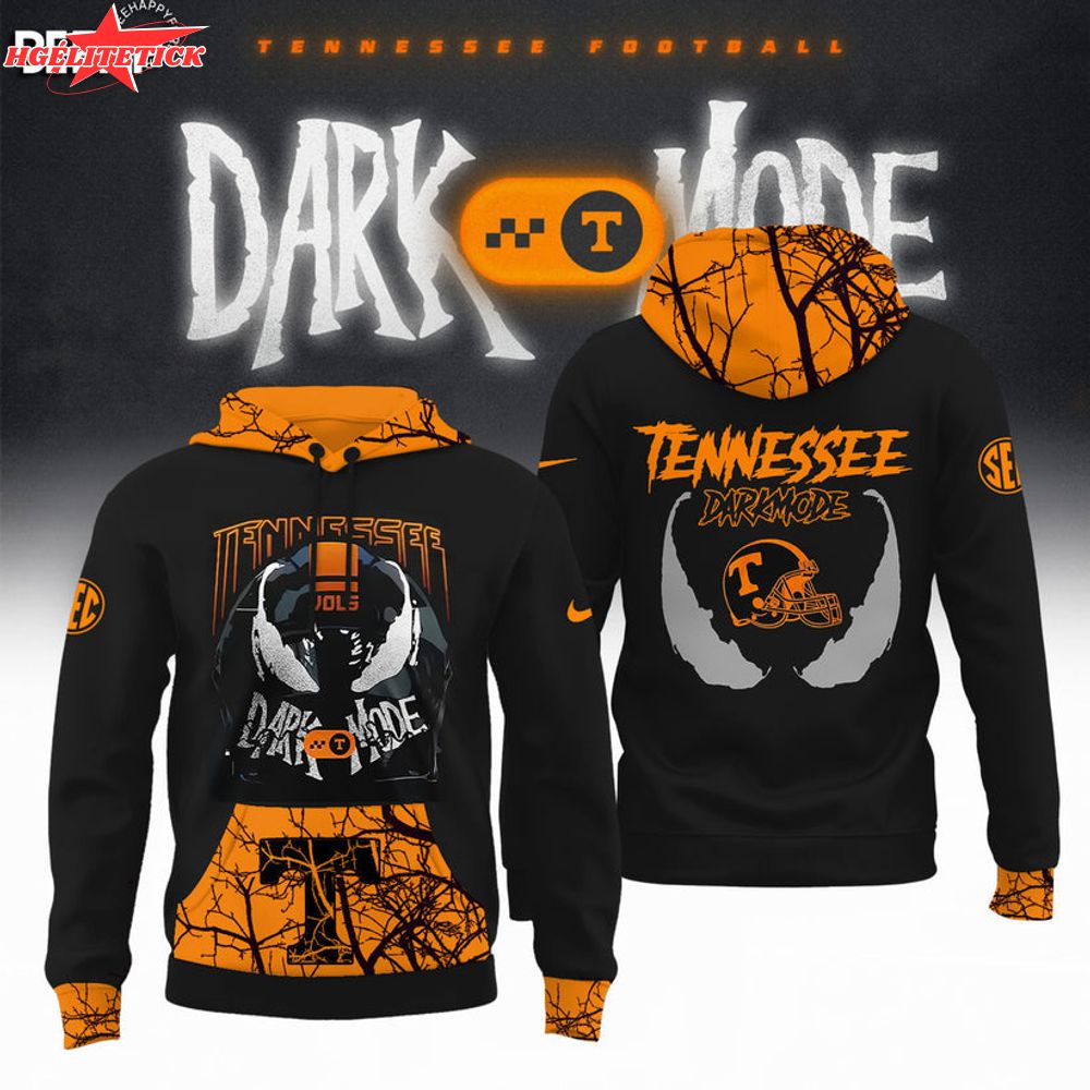 Limited Edition Tennessee Football “Dark Mode” Hoodie Limited Edition Tennessee Football “Dark Mode” Hoodie