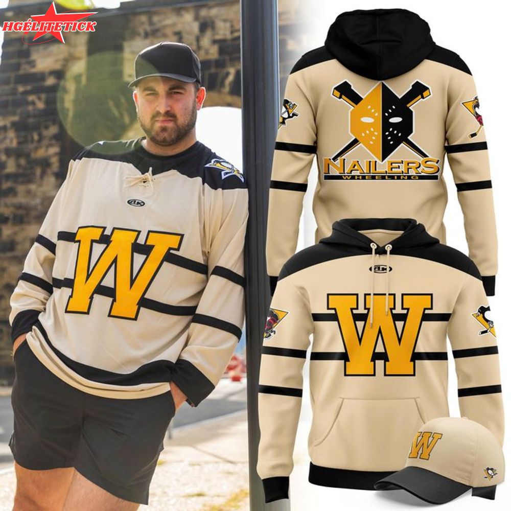Limited Edition Wheeling Nailers New Hoodie Season 2025-2026 Limited Edition Wheeling Nailers New Hoodie Season 2025-2026