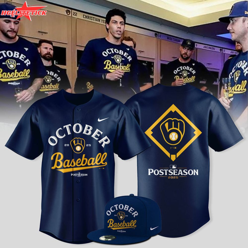 Milwaukee Brewers 2025 October ready POSTSEASON Milwaukee Brewers 2025 October ready POSTSEASON