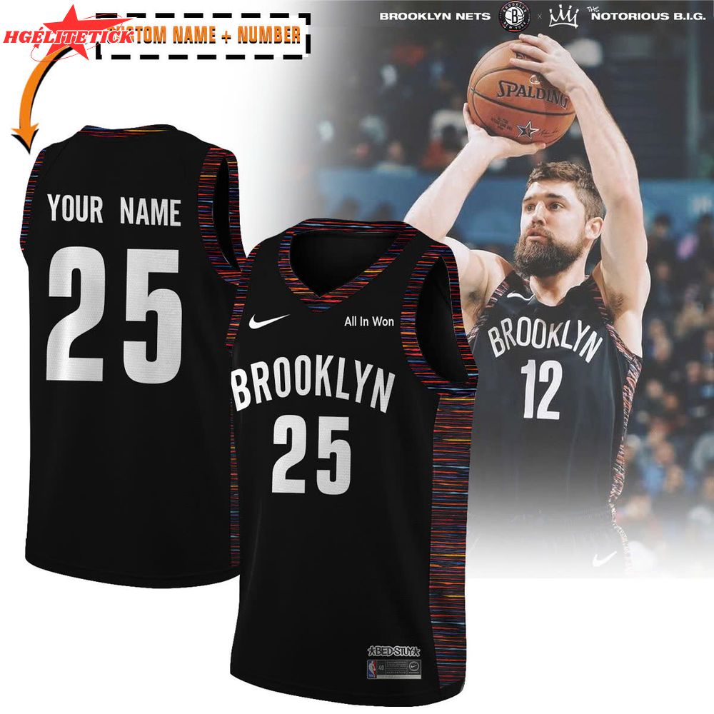 NEW JERSEY BROOKLYN NETS City Edition Jersey Unveiled NEW JERSEY BROOKLYN NETS City Edition Jersey Unveiled