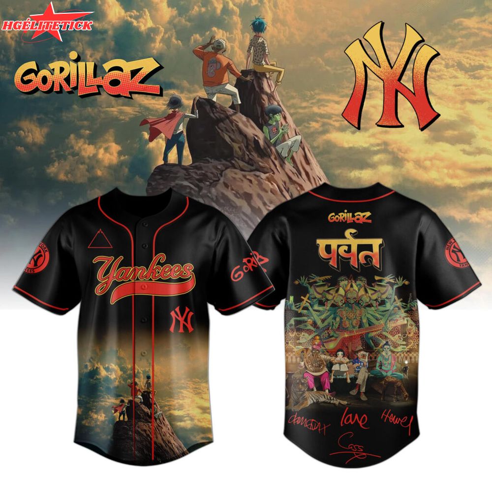 NYY x Urban Gorillaz Limited Edition Jersey NYY x Urban Gorillaz Limited Edition Jersey