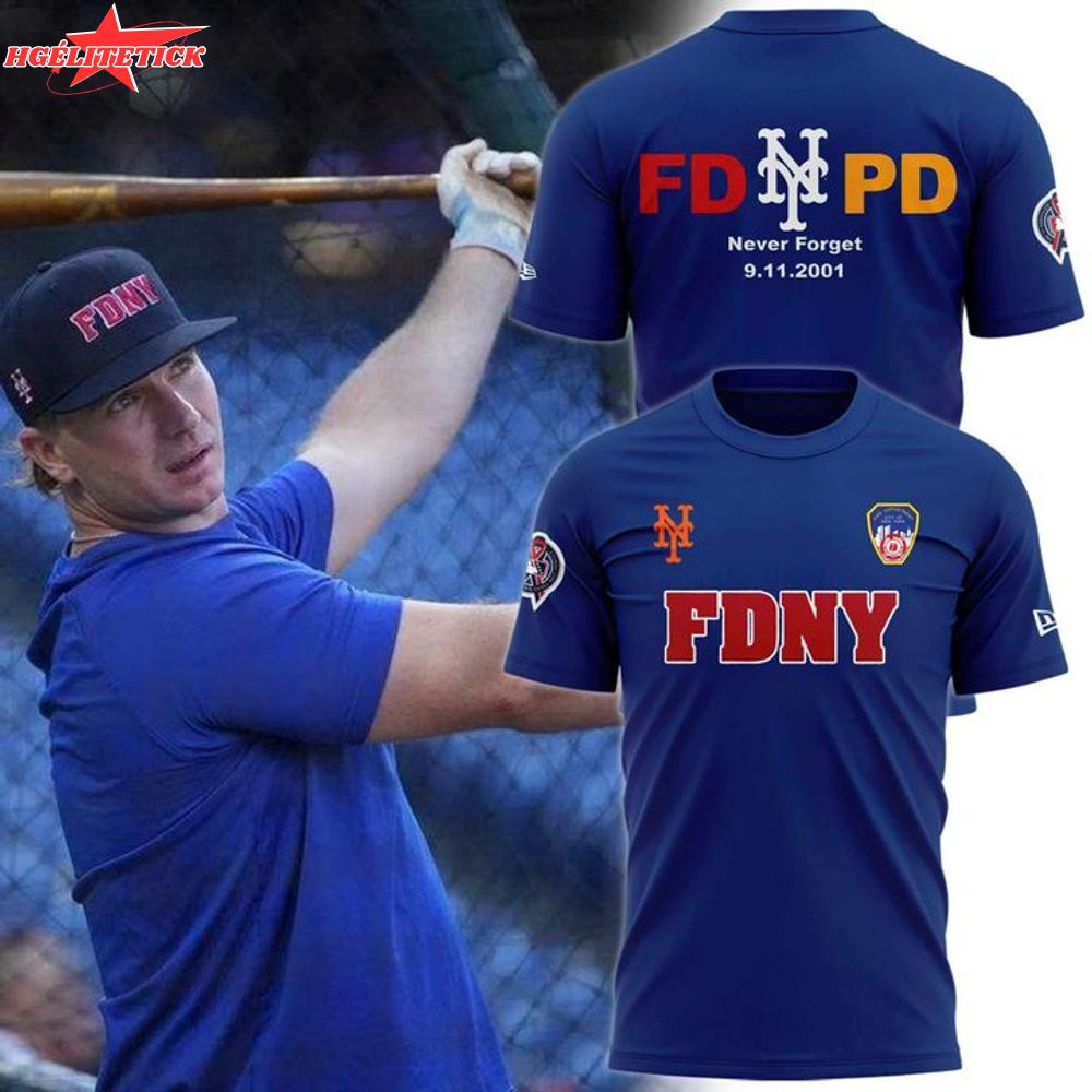 New York Mets FDNY T-shirt New York Mets FDNY T-shirt