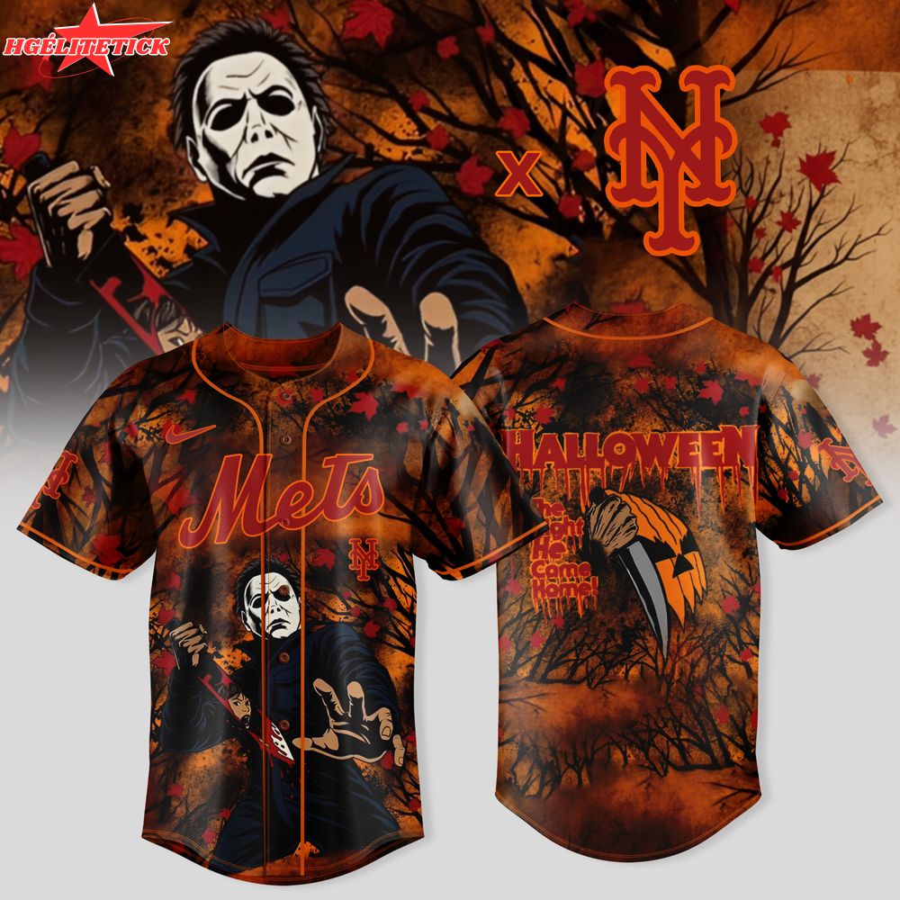 New York Mets x Michael Myers 2025 Halloween collections New York Mets x Michael Myers 2025 Halloween collections