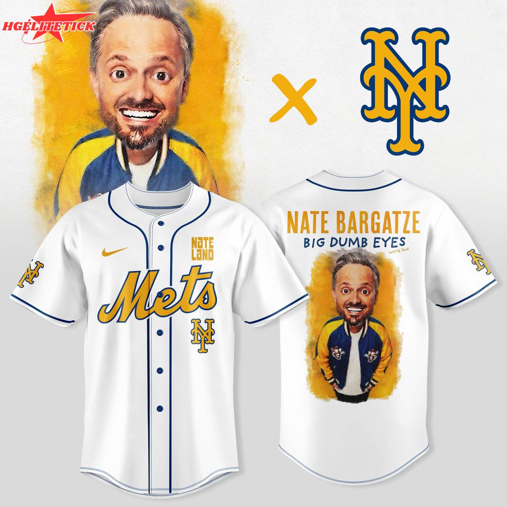 New york Mets x Nate Bargatze Big Dumb Eyes World Tour New york Mets x Nate Bargatze Big Dumb Eyes World Tour