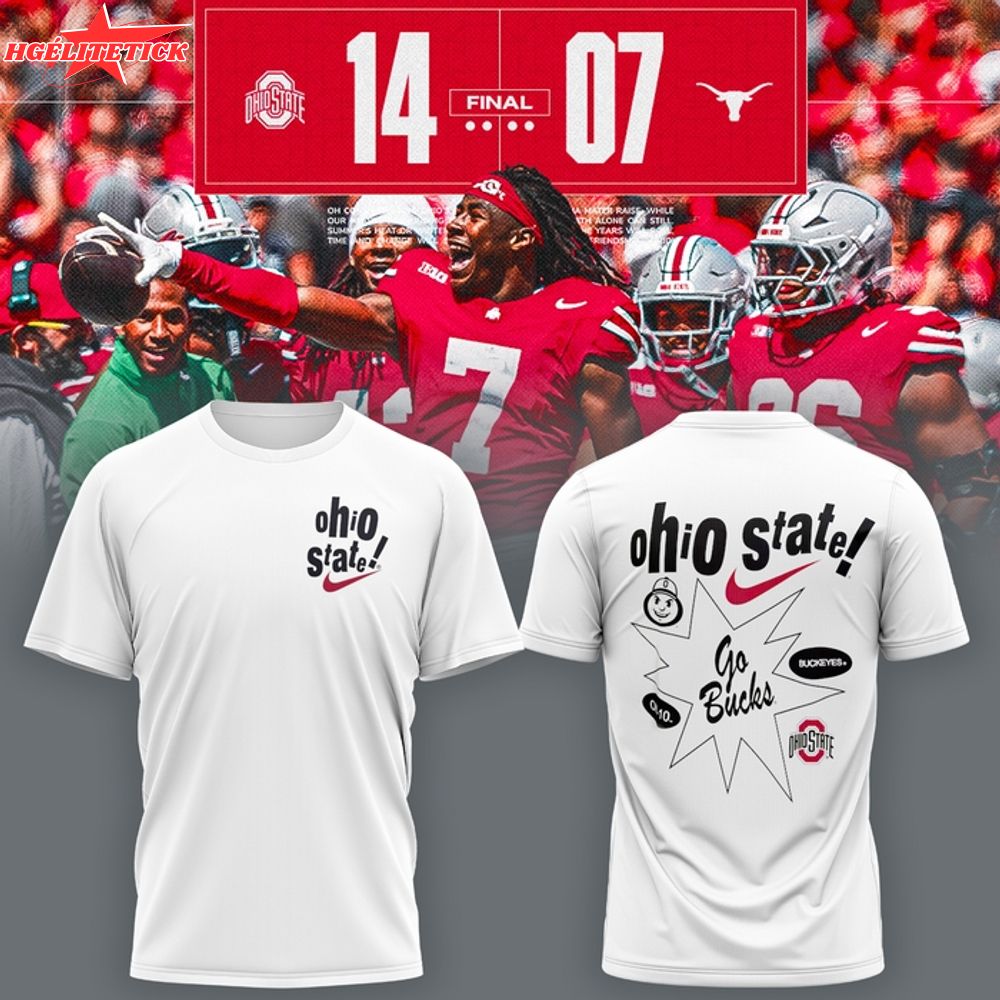 Ohio State Buckeyes Nike Max90 T-Shirt - White Ohio State Buckeyes Nike Max90 T-Shirt - White