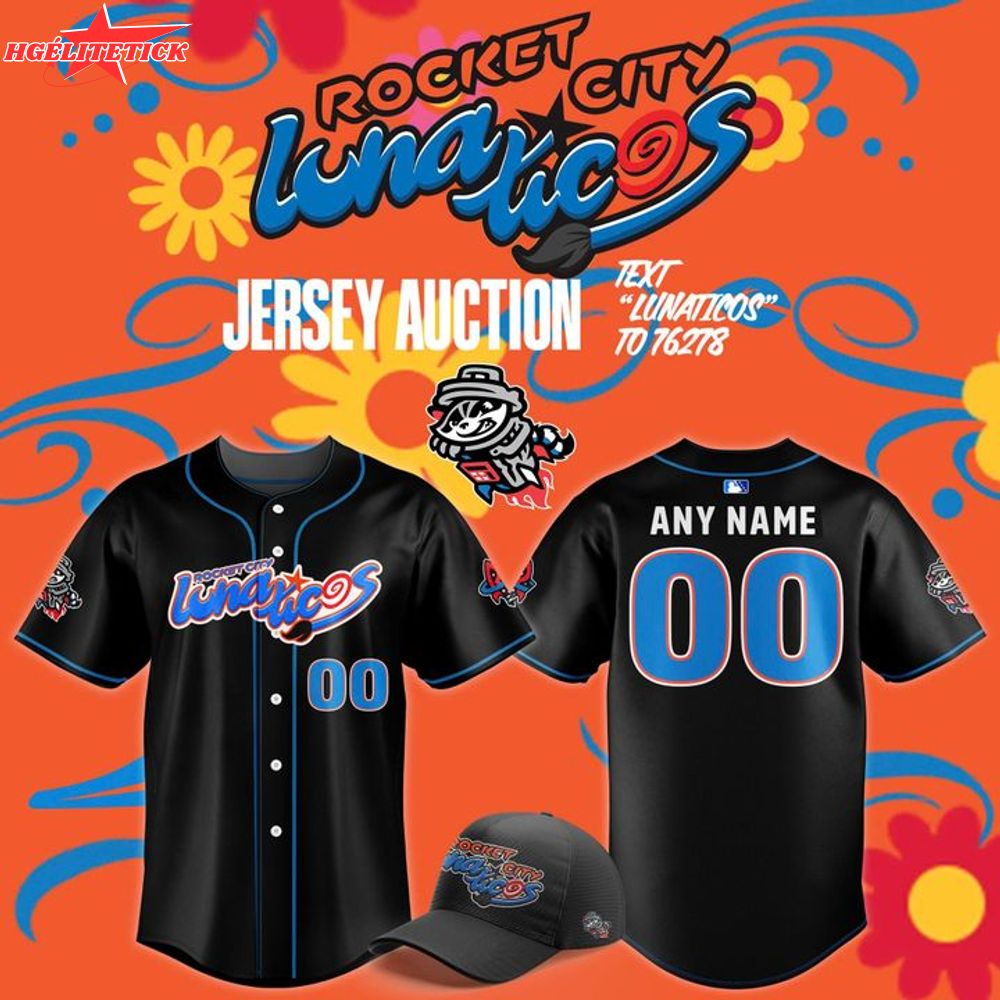 Rocket City Trash Pandas ''Lunáticos'' Baseball Jersey 2025 Rocket City Trash Pandas ''Lunáticos'' Baseball Jersey 2025