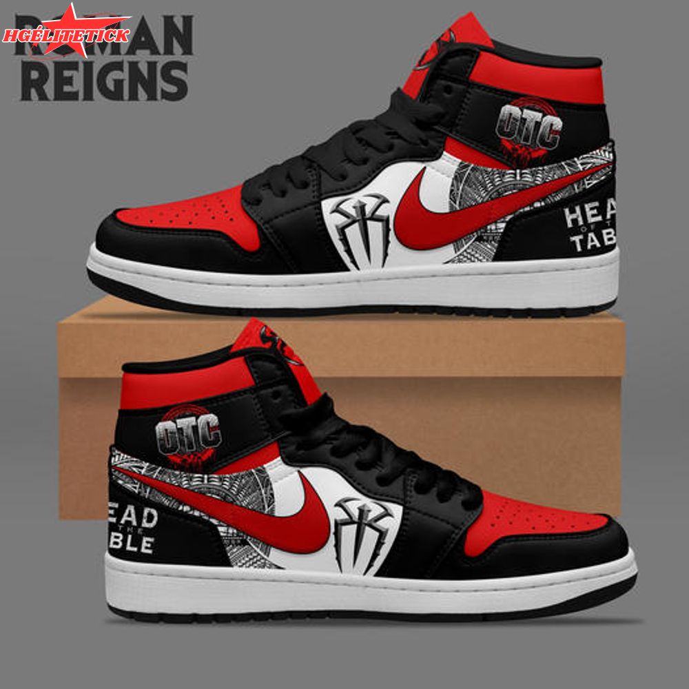 Roman Reigns AJ1 High Sneakers Shoes For Men And Women Roman Reigns AJ1 High Sneakers Shoes For Men And Women