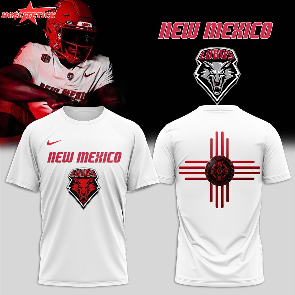 Special Edition New Mexico Lobos Wordmark Logo Uniform Tshirt Special Edition New Mexico Lobos Wordmark Logo Uniform Tshirt