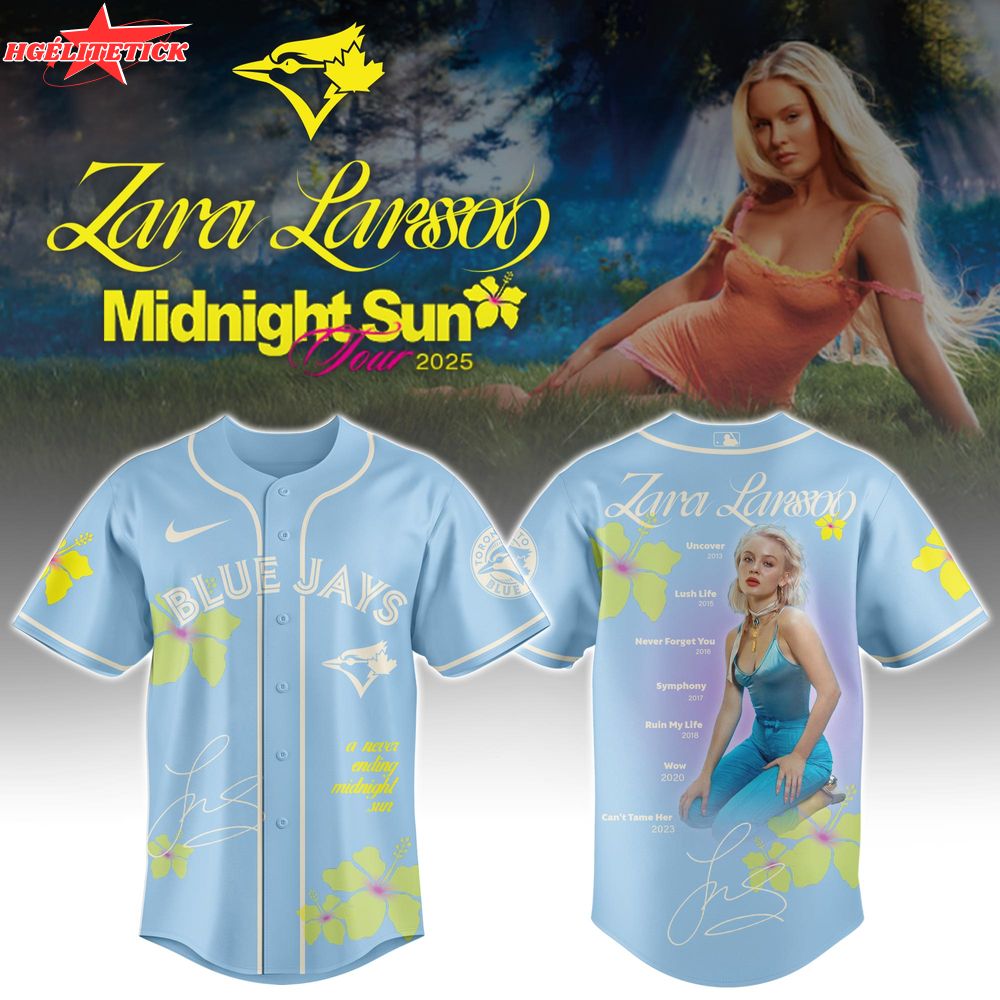 TOR x Zara Larsson Midnight Sun Tour 2025 Jersey TOR x Zara Larsson Midnight Sun Tour 2025 Jersey