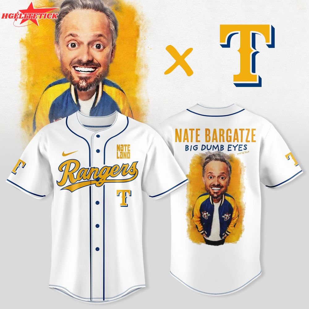 Texas Rangers x Nate Bargatze Big Dumb Eyes World Tour Texas Rangers x Nate Bargatze Big Dumb Eyes World Tour