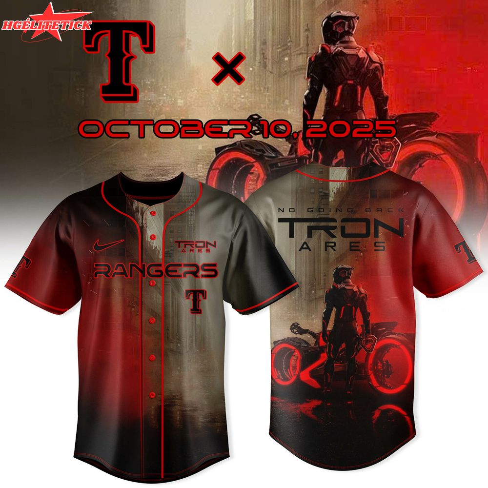 Texas Rangers x Tron Ares 2025, October 10 Texas Rangers x Tron Ares 2025, October 10