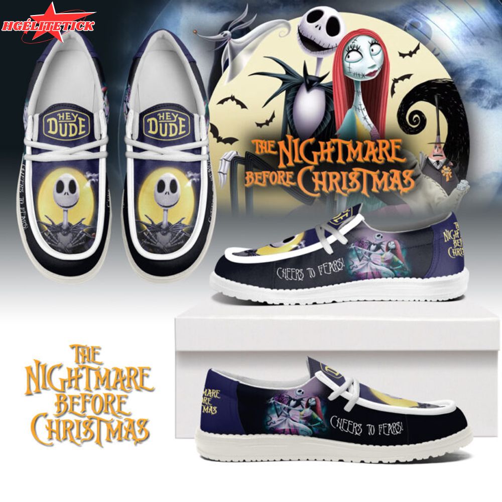 The Nightmare Before Christmas x Halloween Personalized Hey Dude Shoes For Men And Women The Nightmare Before Christmas x Halloween Personalized Hey Dude Shoes For Men And Women