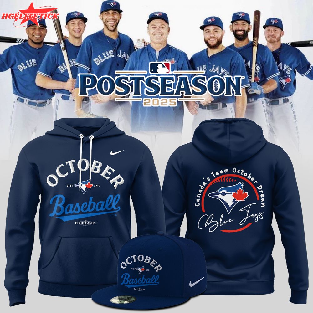 Toronto Blue Jays 2025 MLB Postseason Authentic Collection Hoodie Toronto Blue Jays 2025 MLB Postseason Authentic Collection Hoodie